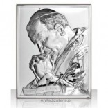 Pope John Paul II - Picture of silver