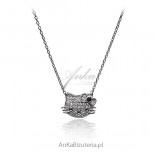 Hello Kitty silver necklace