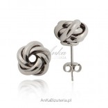 Silver earrings - "Silver balls"