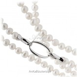 Long pearls necklace CERTIFICATE!