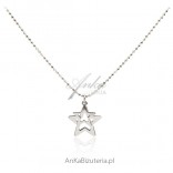 Silver necklace * STARS *