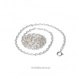 Anker diamond chain 0.5 - 60 cm, 70 cm Silver chain