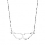 Silver necklace wings - Trendy silver jewelry