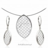 Silver jewelry for a gift - A set of jewelry