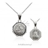 Our Lady of the Scapular - Silver medallion