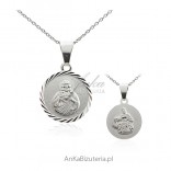 Our Lady of the Scapular - silver medal