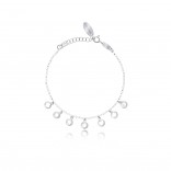 Silver bracelet with tags - Dallaqua jewelery