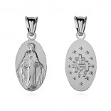 Silver medal Mother of God Miraculous