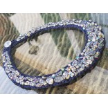 Exclusive designer jewelry with Swarovski opal and crystals