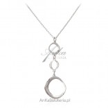 Beautiful silver necklace - Silver jewelry