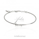 Silver bracelet with LOVE