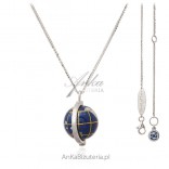 GLOBUS small - World of Love - with lapis lazuli