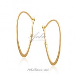 Gold-plated silver earrings - Classic jewelry - Italian design