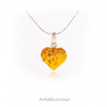 Beautiful HEART with amber