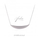 Beautiful silver necklace FATE SMILE