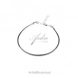 Silver bracelet - Beautiful Italian jewelry - Elegant, feminine