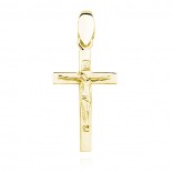 Gold-plated silver cross