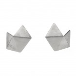 ORIGAMI silver earrings from the ALE jewelry workshop