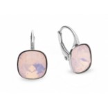 Silver earrings Barete Rose Water Opal