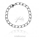 Women's silver bracelet - Italian jewelry