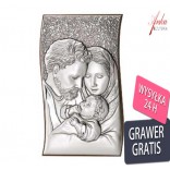 Silver picture for a gift - Holy Family - A beautiful souvenir