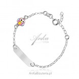 Silver Children's Bracelet with an Owl GRAWER for Free!