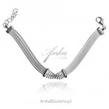 CALZA silver bracelet with balls