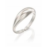 Silver adjustable ring
