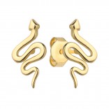 Gold snakes earrings pr. 585