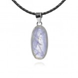 UNIKAT - A beautiful silver pendant with a moonstone - the most valued stone from Sri Lanka