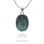 Beautiful pendant with blue turquoise from Nepal