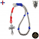 Rosary of Our Lady of Healing - handmade in Rome and the process of creation is accompanied by prayer and concentration