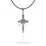 Benedict's cross - silver cross