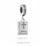 Sterling silver charms pendant BIBLE
