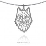 Silver WOLF pendant