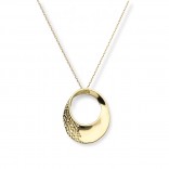 BROOKLYN gold-plated silver necklace