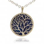 Silver plated pendant TREE OF LIFE