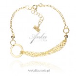 Gold-plated silver bracelet - classic Italian jewelry