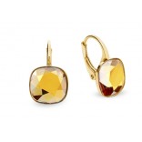 Barete Gold crystals earrings in color METALLIC SUNSHINE