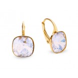 Barete Gold crystals earrings in color Moonlight