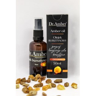 Olejek bursztynowy  dr. Amber 15 ml terapeutyczny