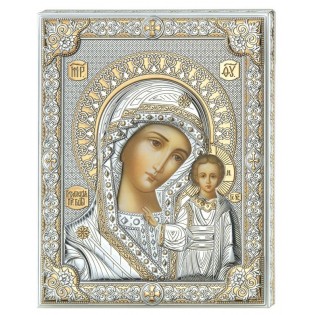 Ikona Madonna Kazańska 12 cm/16 cm