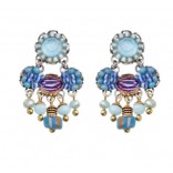 Small Blue Bird Earrings - Ayala Bar Earrings - Radiance Summer 2025 Collection