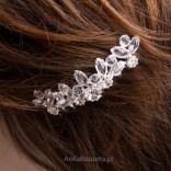 Hair comb with crystals - a mild accent of the season.