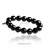 "Beautiful story" - silver bracelet with onyx - more than just a beautiful story.