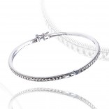 Extremely elegant bracelet with marcasites - silver
