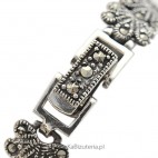 Najbardziej stylowa bransoletka srebrna z markazytami - Absolutny HIT!