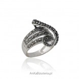 The original silver ring with marcasites 14