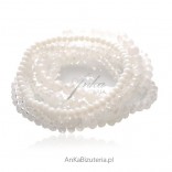 A set of beautiful bracelets with white crystals
